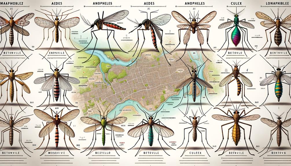 identifying bentonville s mosquito species